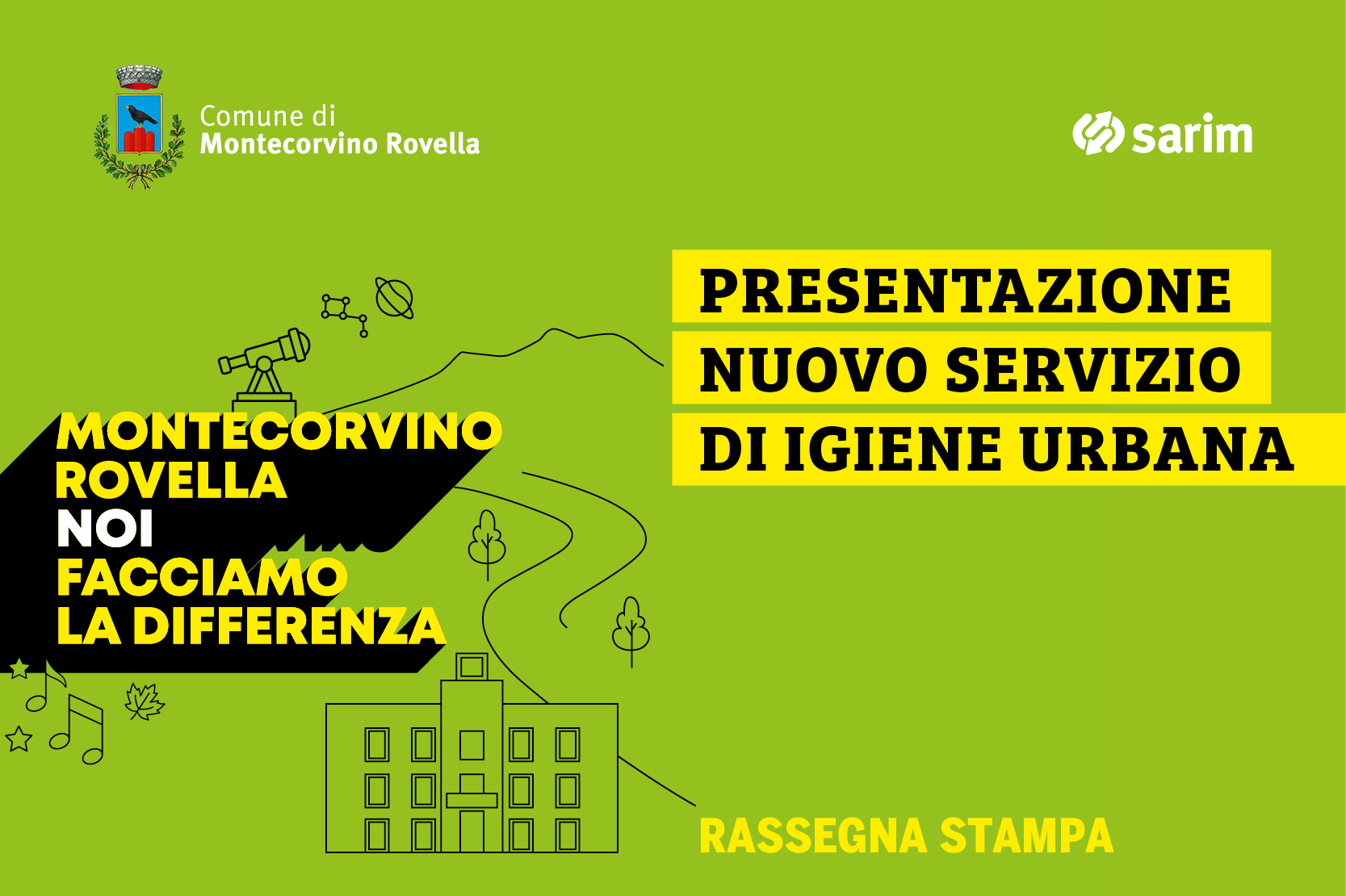 Montecorvino Rovella sceglie la sostenibilità al via il nuovo servizio di igiene urbana con Sarim
