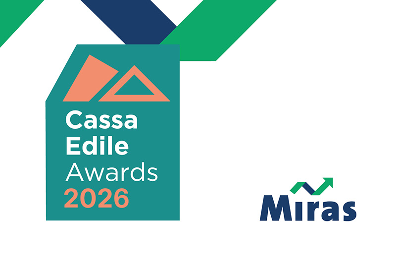 MIRAS Energia riceve il riconoscimento TOP PLAYER IMPRESA ai Cassa Edile Awards 2026